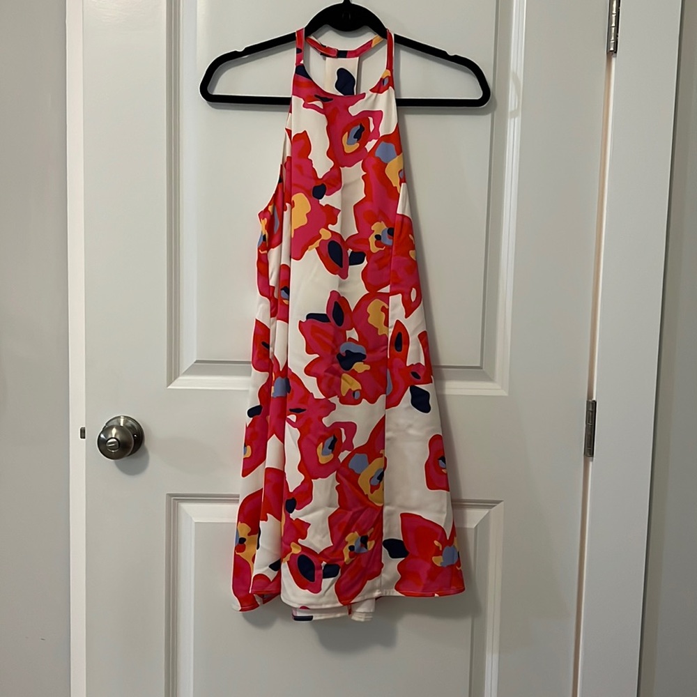 Crosby by Mollie Burch High Neck Mini Dress